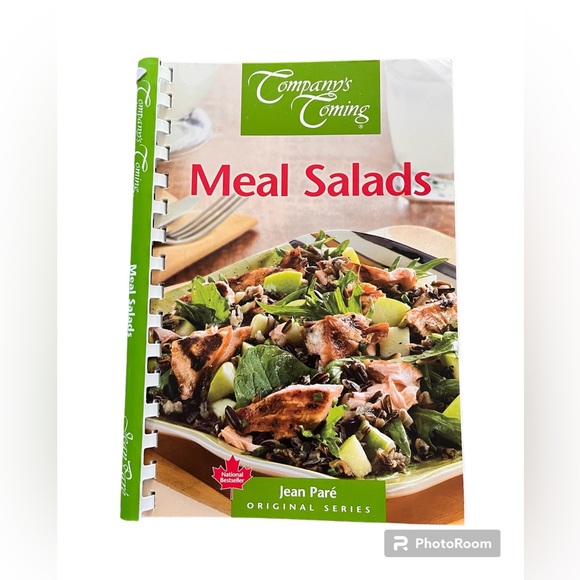 Company’s Coming Meal Salads cookbook Jean Pare dinner lunch vegetarian - Picture 1 of 9
